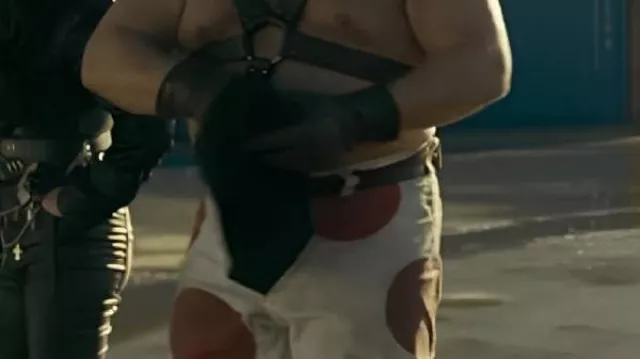 Sweet Tooth Polka Dot Print Pant worn by Sweet Tooth (Samoa Joe) in Twisted Metal (S02)