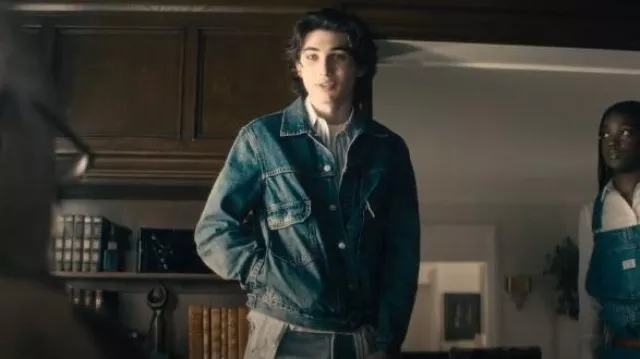 Levi’s Type 2 Relaxed Fit Denim Trucker Jacket porté par Jeremy Bradford (Charlie Evans) comme on le voit dans Paradise (S01E06)