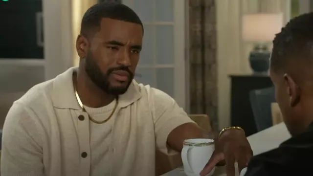Zara Gradient Print Knit Shirt worn by Andre Richardson (Sean Freeman) as seen in Beyond the Gates (S01E122)