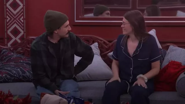 Papinelle Kate Modal Soft Crop portée par Kelley Jorgensen comme on le voit dans Big Brother (S27E02)