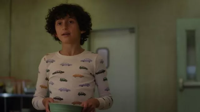 H&M Snug Fit Cotton Jersey Pajamas worn by Avery Dixon (Viggo Hanvelt) as seen in The Institute (S01E03)