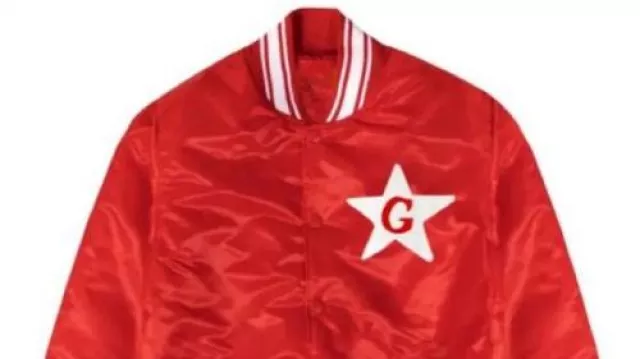 The Glass Tappers Red Satin Bomber Jacket of Tyler The Creator
