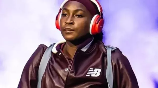 Coco Gauff 2025 US Open Leather Jacket