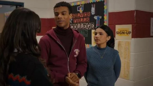 Miou Muse Knit Muscle Tee worn by Jackie Howard (Nikki Rodriguez) as seen in My Life with the Walter Boys (S02E08)
