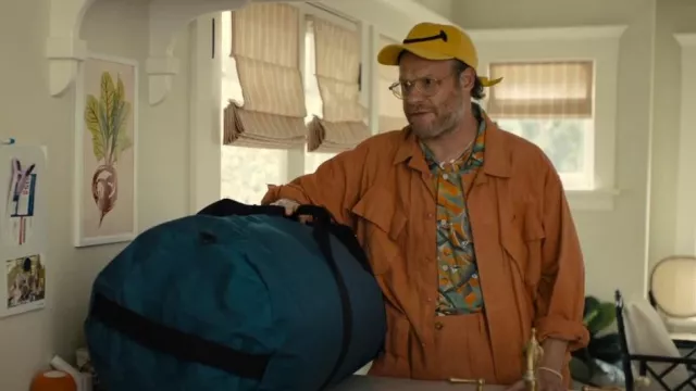 Chemise à manches courtes Corridor Dominica portée par Will (Seth Rogen) comme on le voit dans Platonique (S02E06)