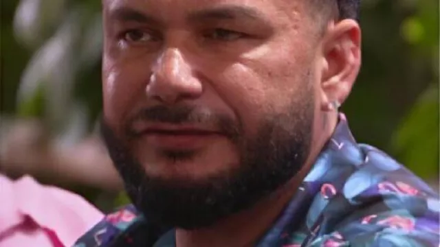 Jersey Shore Family Vacation Print Shirt worn by Self (DJ Pauly D) as seen in Jersey Shore: Family Vacation (S08E09)