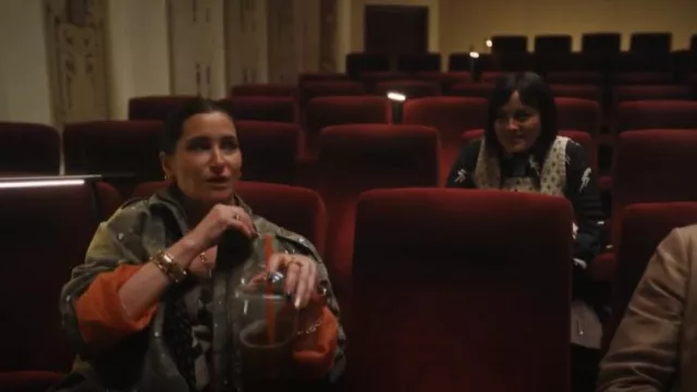 Kith Molly Cotton-canvas Jacket worn by Maya Mason (Kathryn Hahn) as seen in The Studio (S01E03)