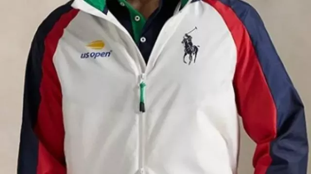 US Open Umpire Hooded Track Jacket | Spotern