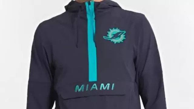 Miami Dolphins Rivalries Sideline Anorak Jacket