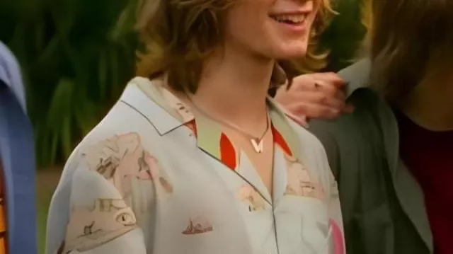 The Runarounds Chemise imprimée Axel Ellis portée par (Axel Ellis) dans The Runarounds (S01)