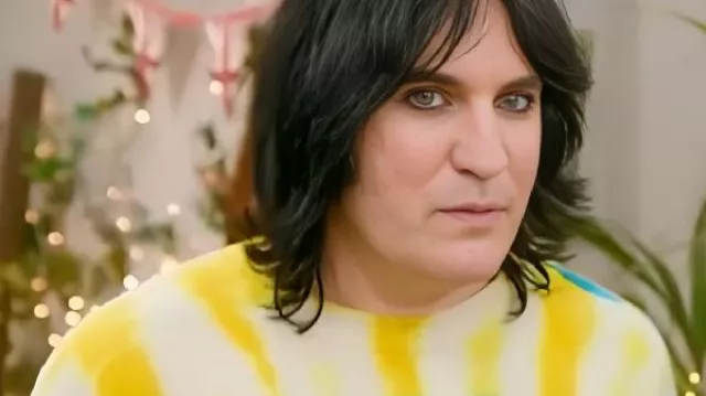 Bake Off Noel Fielding Tie Dye Sweater worn by Self - Presenter (Noel Fielding) as seen in The Great British Bake Off (S08)