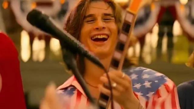 The Runarounds USA Flag Shirt worn by (Axel Ellis) as seen in The Runarounds (S01E08)