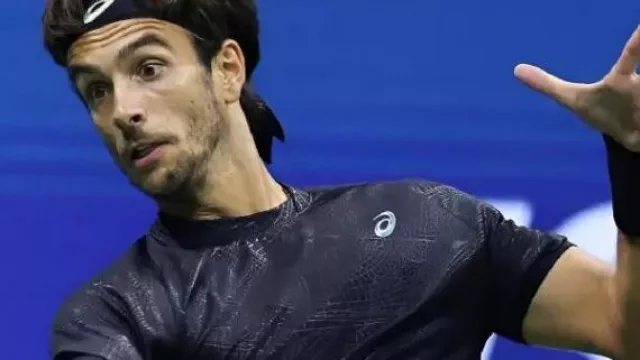 US Open Black T-Shirt worn by Lorenzo Musetti in Lorenzo Musetti vs. Jaume Munar Highlights | 2025 US Open Round 4