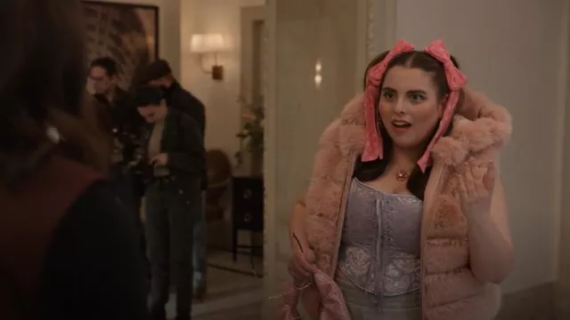 Dkzqq Corset Tops worn by Althea (Beanie Feldstein) as seen in Only Murders in the Building (S05E03)