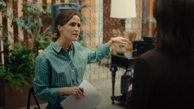 Alex Mill Jo Shirt worn by Sylvia (Rose Byrne) as seen in Platonic (S02E07)