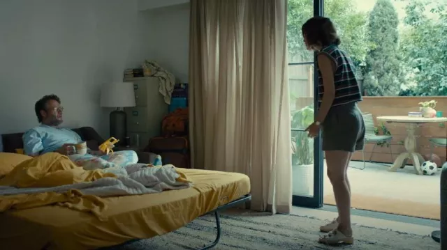Beklina Buckle Clog worn by Sylvia (Rose Byrne) as seen in Platonic (S02E07)