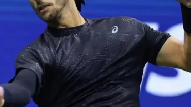 Black T-Shirt worn by Lorenzo Musetti 2025 US Open