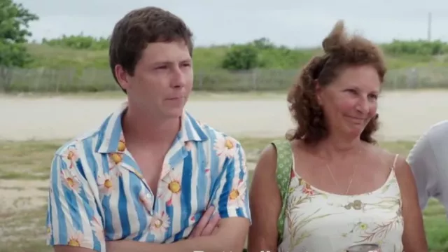 Chemise boutonnée à col à manches courtes pour hommes portée par John, comme on le voit dans 90 Day Fiancé : Happily Ever After ? (S09E10)