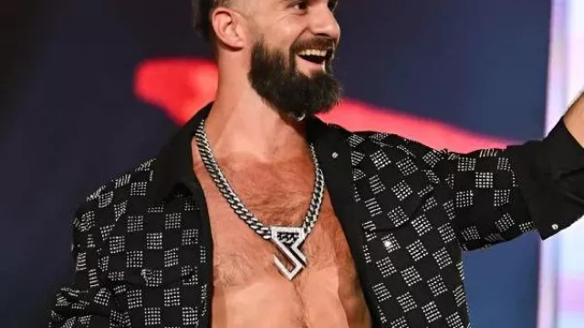 Monday Night RAW Seth Rollins Zipper Jacket worn by Seth Rollins in WWE Raw