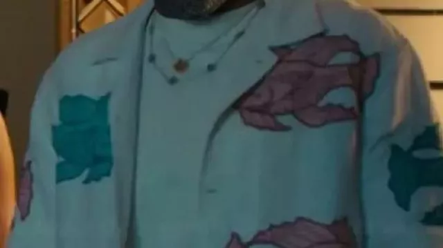 Chemise imprimée poisson portée par Will (Seth Rogen) dans la série télévisée Platonic S02