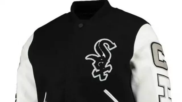 Veste zippée Chicago White Sox Varsity Logo