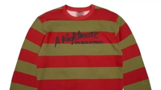 Un cauchemar sur Elm Street Pull rayé Freddy Krueger