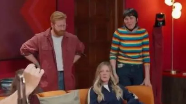 Uva Alegria Sweater worn by the Producer as seen in The Joe Schmo Show (S01E04)