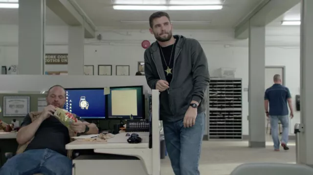 Casio Digital Watch worn by David McDougall (David Corenswet) as seen in We Own This City TV series (Season 1 Episode 1)