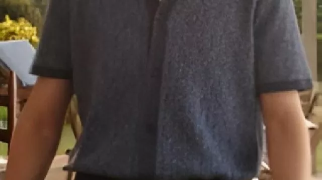 Blue Knit Shirt worn by Steven Conklin (Sean Kaufman) in The Summer I Turned Pretty (S03)