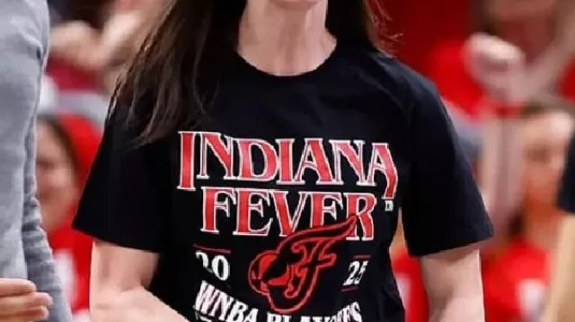 Camiseta Caitlin Clark Indiana Fever 2025 WNBA Playoffs