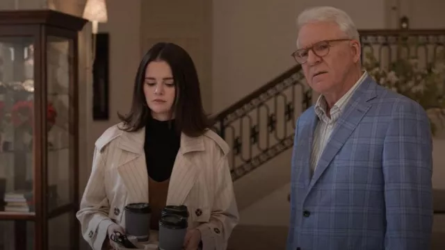 Hart Schaffner Marx New York Plaid Regular Fit Sport Coat worn by Charles-Haden Savage (Steve Martin) as seen in Only Murders in the Building (S05E04)