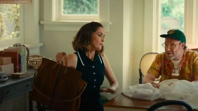 Clare V Simple Tote worn by Sylvia (Rose Byrne) as seen in Platonic (S02E08)