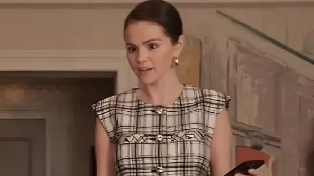 This Plaid Vest worn by Mabel Mora (Selena Gomez) in Only Murders in the Building (S05E04)