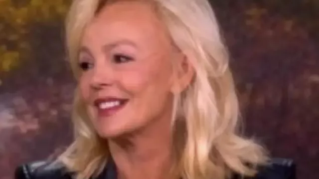 The View 2025 Tammy Bradshaw Blazer de cuero de Tammy Bradshaw en The View