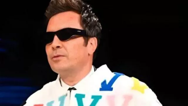 The Tonight Show Starring Jimmy Fallon White Jacket worn by Jimmy Fallon as seen in The Tonight Show