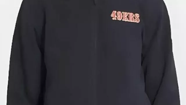 SF 49ers 2025 Faithful to the Bay Sideline Black Bomber Jacket worn by Saad Fahad Al Nasser in The @49ers are staying faithful to the Bay