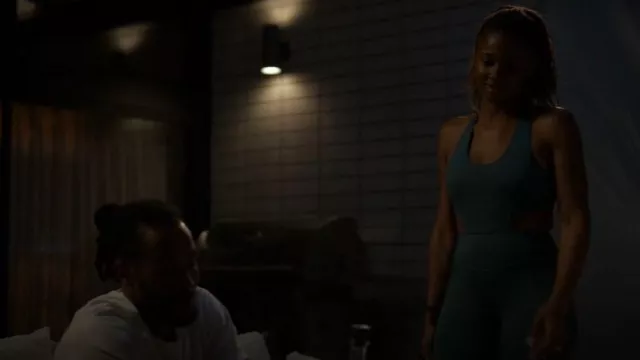 Free People Back it Up Athletic Jumpsuit worn by Jax Stewart (Emayatzy Corinealdi) as seen in Reasonable Doubt (S03E01)