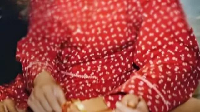 Red Print Pajamas worn by Isabel 'Belly' Conklin (Lola Tung) in The Summer I Turned Pretty (S03)