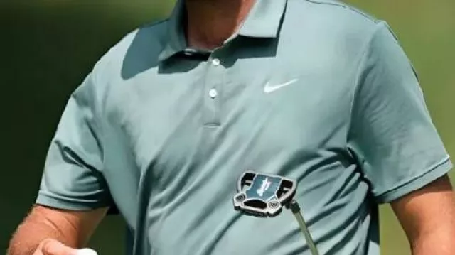 Polo verde usado por Scottie Scheffler en el BMW Championship 2025