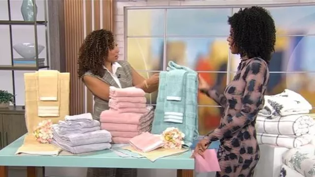 Gilet sans manches Kenneth Cole porté par Gabrielle Kerr vu dans CBS Mornings le 23 septembre 2025