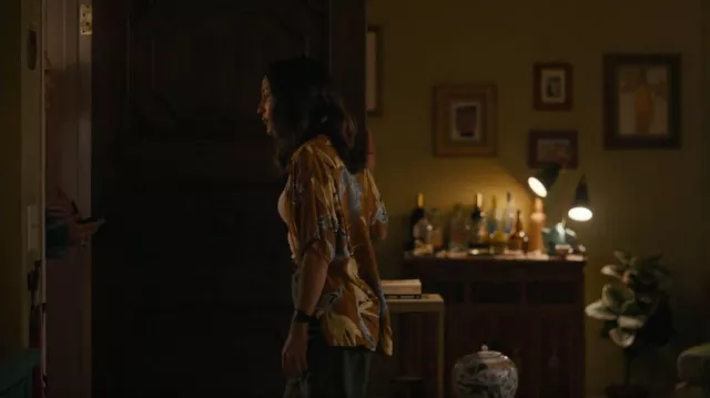 Sportscraft Hawaiian Shirt worn by Detective Renée Ballard (Maggie Q) as seen in Ballard (S01E08)