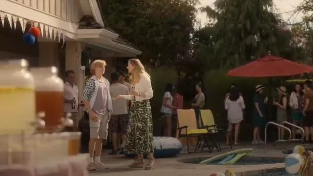 UGG Ileana Wrap Espadrille Wedge Sandal worn by Amber-Linn (Judy Greer) as seen in Stick (S01E07)