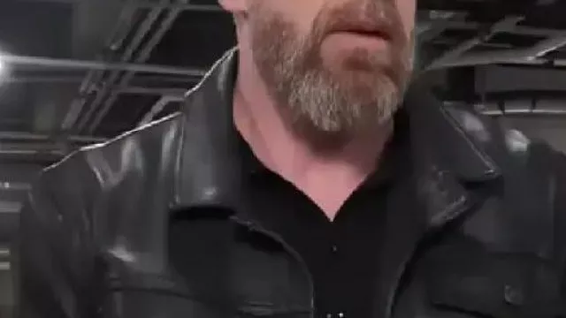 Triple H Wrestlepalooza Black Leather Jacket