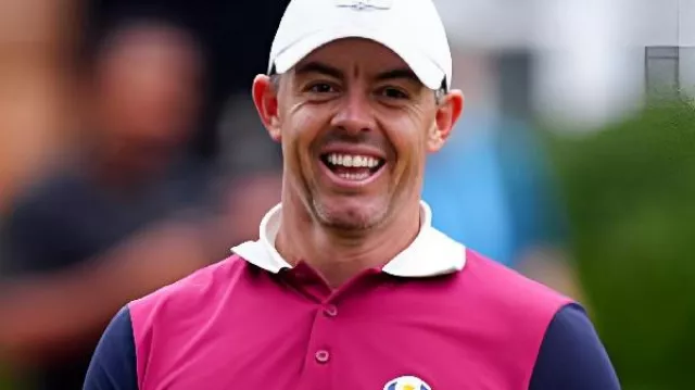 Rory McIlroy 2025 Team Europe Ryder Cup Purple Shirt in Ralph Lauren - Outfitting Team USA at the 2018 Ryder Cup