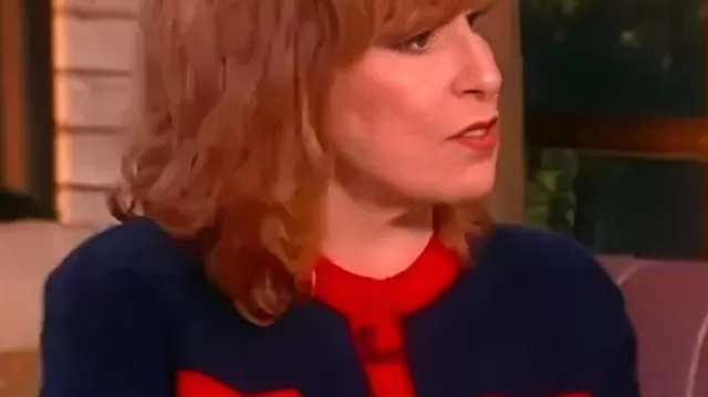 The View 2025 Joy Behar Cardigan usado por Self - Co-Host (Joy Behar) como se ve en The View