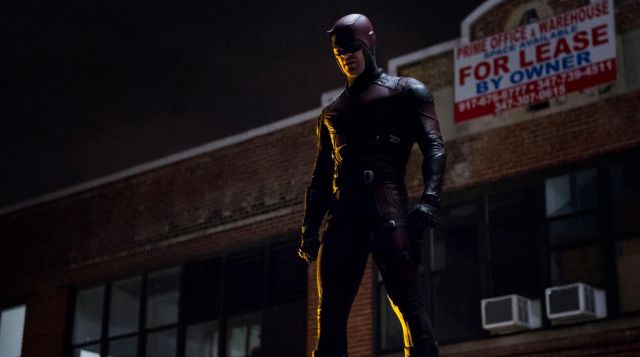 Le costume de Daredevil aka Matt Murdock (Charlie Cox) dans Daredevil