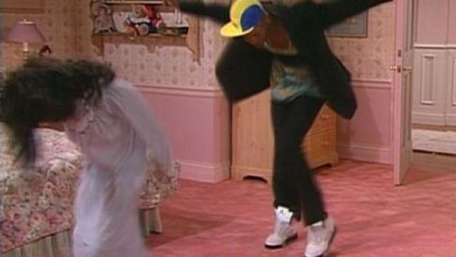 Shoes Nike Air Jordan Retro V William (Will Smith) in The Prince of Bel-Air S01E01