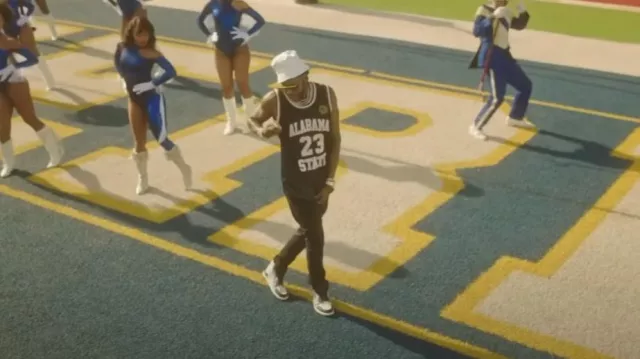Amiri Black & White High Skel Top Sneakers portées par 2 Chainz en 2 Chainz - Money Maker ft. Lil Wayne
