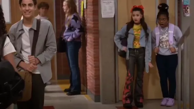 Current Mood Angel Aflame Pants worn by Billie (Janice LeAnn Brown) as seen in Wizards Beyond Waverly Place (S02E04)