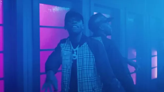 Burberry Black TB Logo T Shirt worn by Quando Rondo in Quando Rondo - Bad Vibe (feat. A Boogie Wit da Hoodie & 2 Chainz) [Official Music Video]